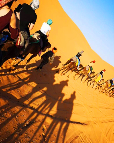 Shared 4 Days Trip from Marrakech via Sahara desert and Fes